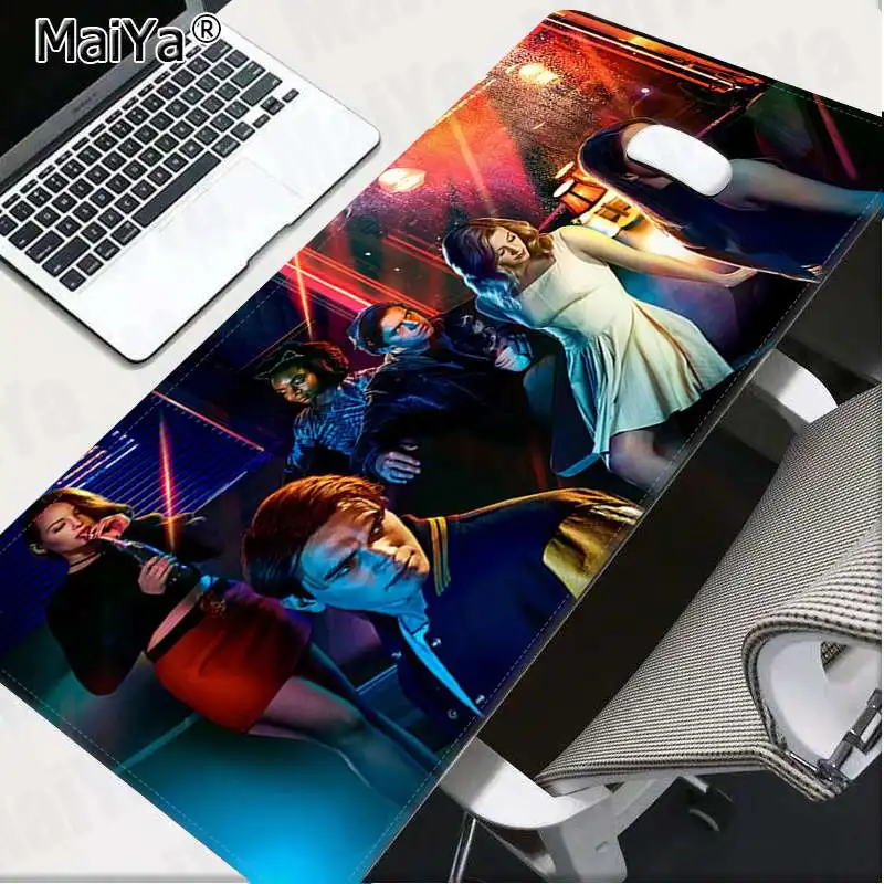 Lock Edge 30x80cm Maiya популярное ТВ-шоу ривердейл запирающий край коврик для мыши игровой резиновый ПК компьютерный игровой коврик для мыши - Цвет: Lock Edge 30x80cm