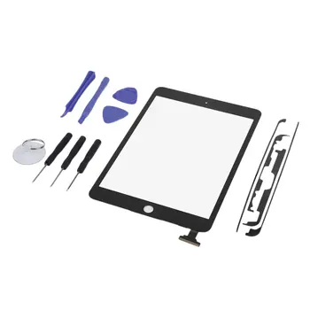 

Newest Replacement Tool Touch Screen Digitizer Front Glass NO IC chip 8 pieces opening tools for IPAD MINI 1MINI 2 Panel
