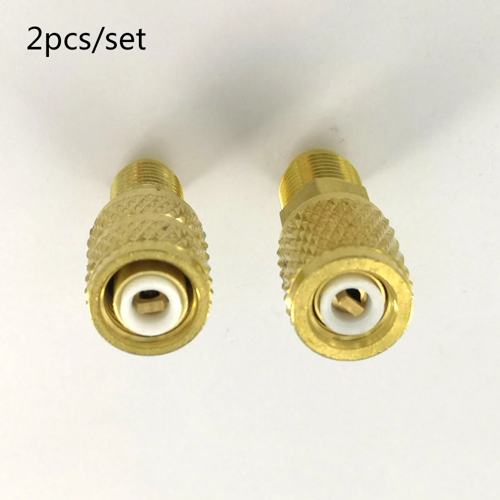 Adapter R410a 5/16 szybkozłącza SAE F do 1/4 SAE M Flare 5/16 SAE M do 1/4 SAE