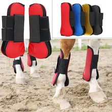 Конский предохранитель фэтлок прочный 4 цвета ПУ ПЭТ езда партнер нога лошади защита конного спорта защита конского спорта