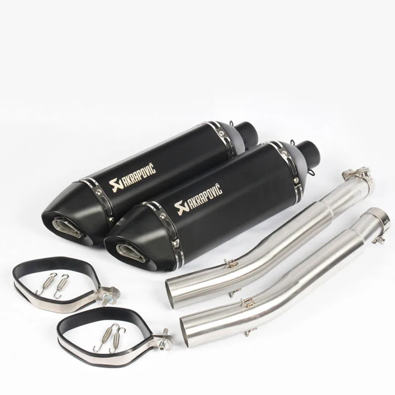 Слипоны выхлопные для SUZUKI GSX1300R 2008 2009 2010 2011 2012 2013 мотоцикл Akrapovic выхлопные системы