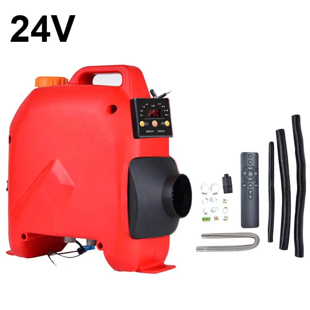 24V 5KW 1 Hole 12 В 24 в авто автомобильные воздушные стояночные обогреватели Дизельные Обогреватели 4 скорости Регулируемая постоянная температура для грузовых автомобилей караванов Кемпинг автомобилей - Название цвета: 24V 5KW 1 Hole