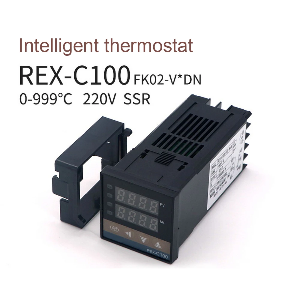 Умный термостат REX C100 100 240 В переменного тока съемный умный регулятор температуры