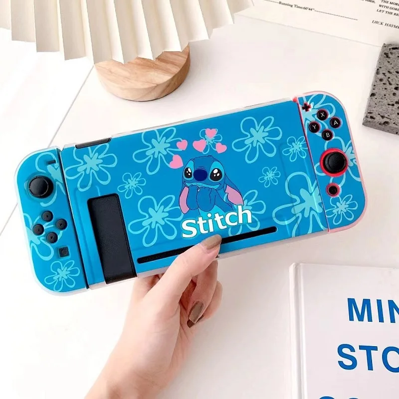Funda de Stitch de Disney para Nintendo Switch, funda bonita de TPU suave  para Nintendo Switch, accesorios de juego, regalo|Soportes de escritorio  para teléfono| - AliExpress