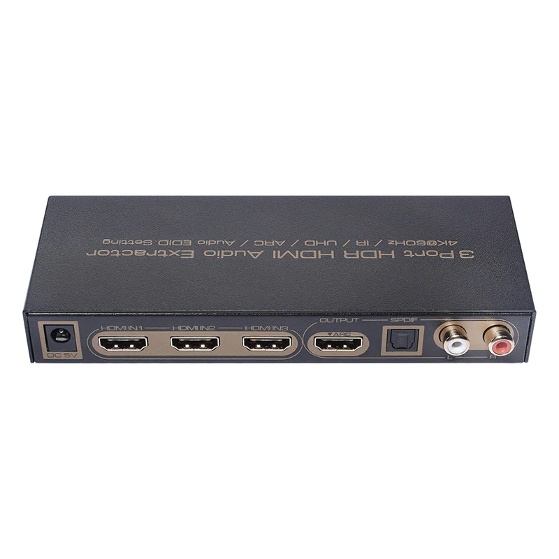 3 порта HDMI аудио экстрактор сплиттер поддержка 1080P 3D 4K x 2K для ноутбука мобильного телефона PUO88