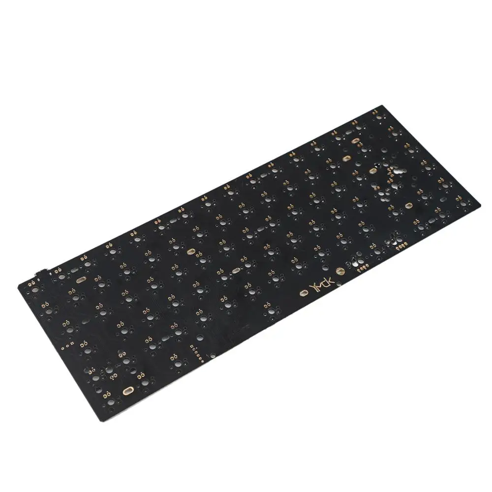 Ymdk Ymd75 v3 Qmk Hot Swap Hot-swappable Kailh Soquete 84 Pcb Suporte Totalmente Programável Ansi Iso Substituível Ymd75 v2 - Imagem 2