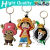 2022 One Piece Men/Women Keychain Car Ring Double Sided Key Chain PVC Pendant Anime Accessories Cartoon Key Ring Cute Keyring ► Photo 1/6