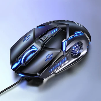 

Gaming Mouse Wired LED 7 Colors Backlight 3200 DPI Mause Mice for PC Laptop Computer Gamer