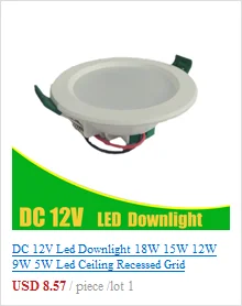 Radar Motion Sensor Led Downlight Radar Sensor Light 5W 7W Round Recessed 110/220V Led Bulb for Indoor Aisle Corridor Verandah