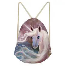 Best Offers HaoYun Women's Travel Drawstring Backpack Fantasy Horses Prints Pattern Beach Shoes Pockets Fashion Girls Mini Organize Bags Best Offers HaoYun Women's Travel Drawstring Backpack Fantasy Horses Prints Pattern Beach Shoes Pockets Fashion Girls Mini Organize Bags