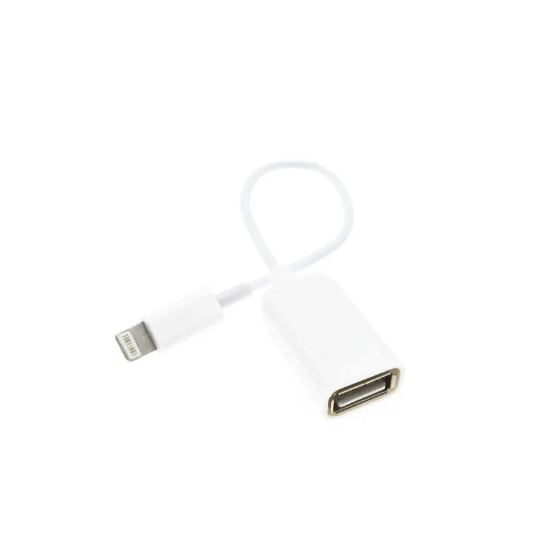 USB 2 узла до 8-Pin Камера Комплект для подключения адаптера OTG кабель для IPad Air 4 свяжитесь с нами