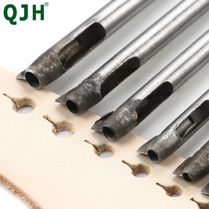 7size Belt Punching With Holes And Tails Hollow Hole Punch Cutter Tool