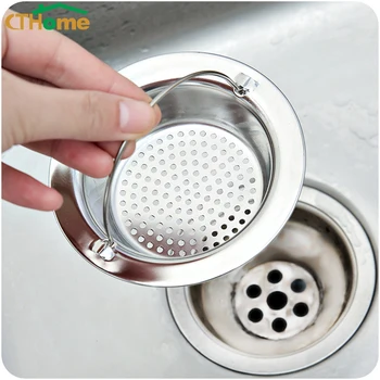 

Stainless Steel Bathtub Hair Catcher Stopper Shower Floor Drain Hole Filter Trap Kitchen Metal Sink Sewer Water Tank Strainer