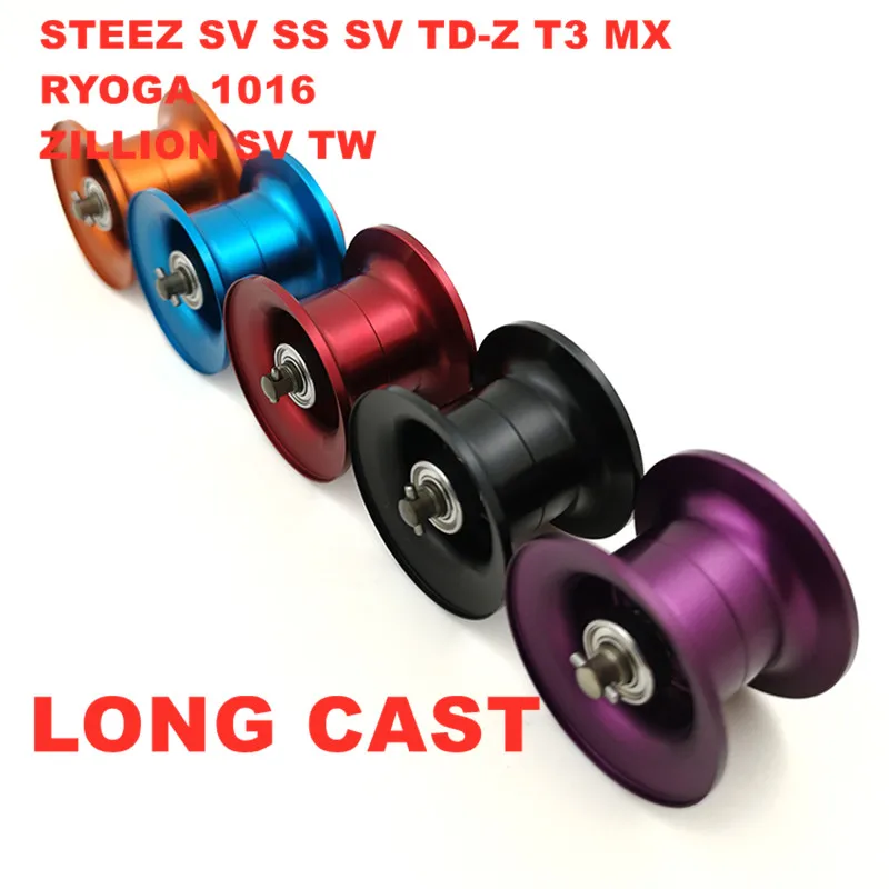 DIY DAIWA STEEZ SV SS TD Z T3 MX RYOGA 1016 ZILLION TW пользовательская длинная бобина для рыболовной