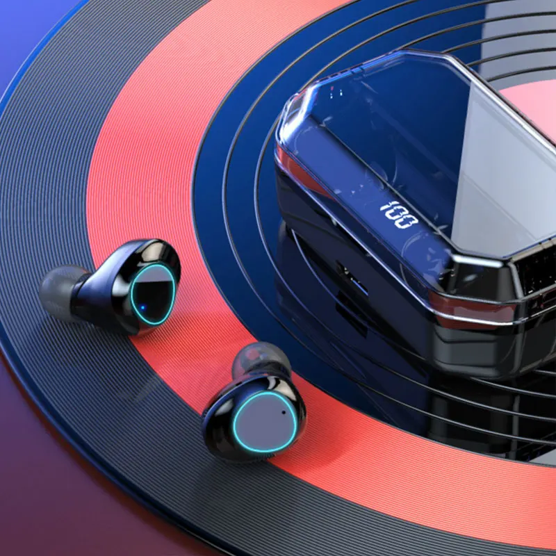 Bluetooth наушники G03 Tws Bt 5,0 Беспроводные спортивные наушники IPX7 наушники-вкладыши с цифровым дисплеем зарядная коробка