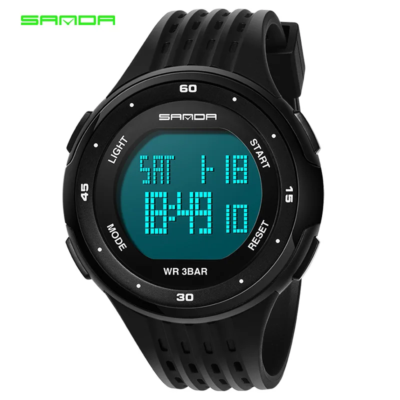 

SANDA New Style Watch Genuine Product Fashion & Sports Multi-functional Electronic Watch Couples Popular Men Waterproof Watch