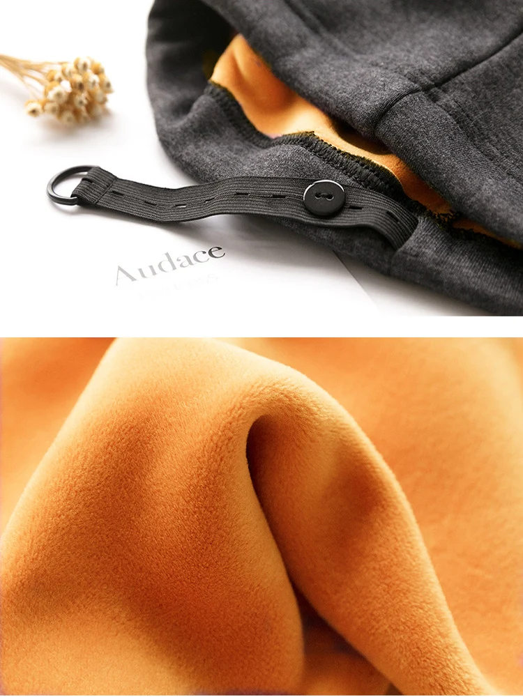 Autumn Winter Maternity Skinny Legging Korean Fashion Slim Pencil Pants Clothes for Pregnant Women Thicken Warm Pregnancy