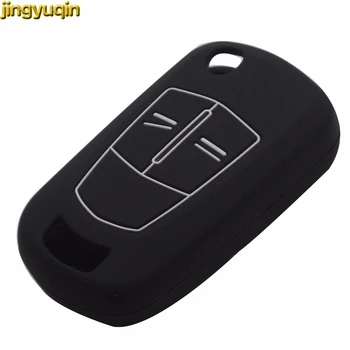 

Jingyuqin 20pc/lot 6 Color Silicone Key Cover For Vauxhall Opel Corsa Astra Vectra Signum 2 Buttons Silicone Remote Key Case Fob