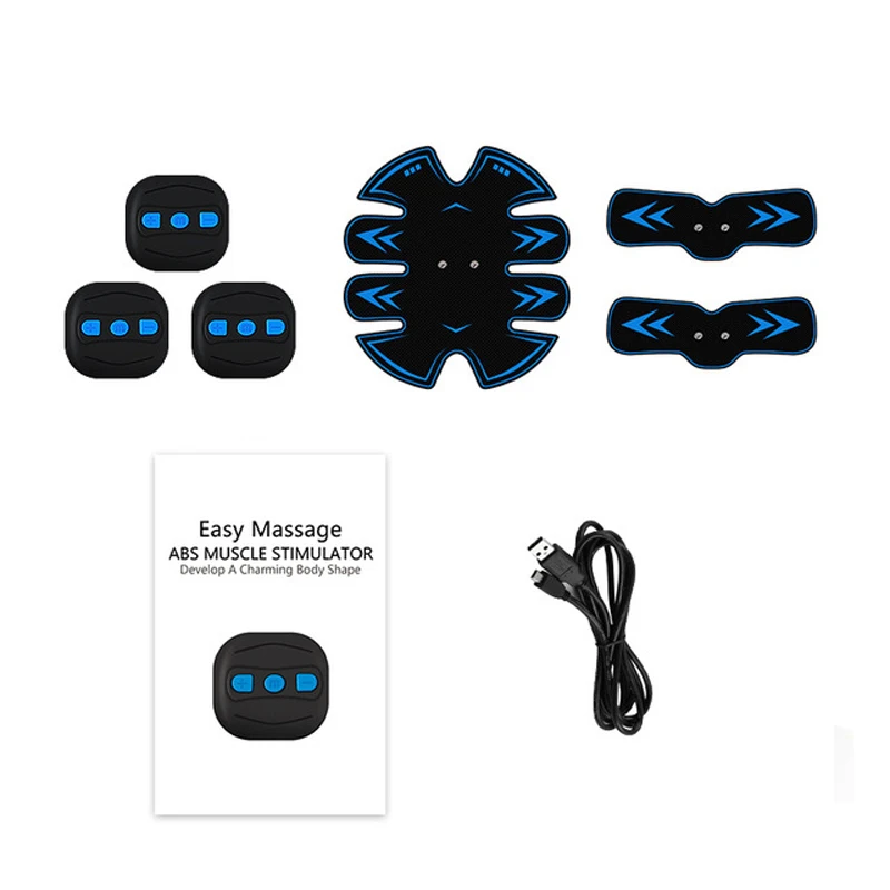 Preise Smart Bauch Muscle Stimulator Trainer Vibration Fitness Arm Bein Massager EMS Gym Startseite Ausrüstung