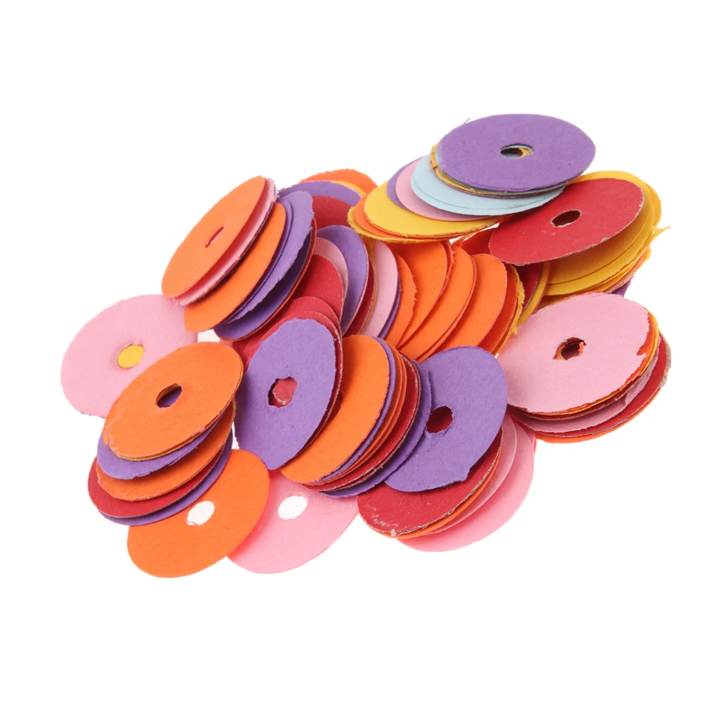 Pack/90pcs Felt Balance Punchings Shims Hitch Pin Punchings for Upright/Verhical Piano Parts