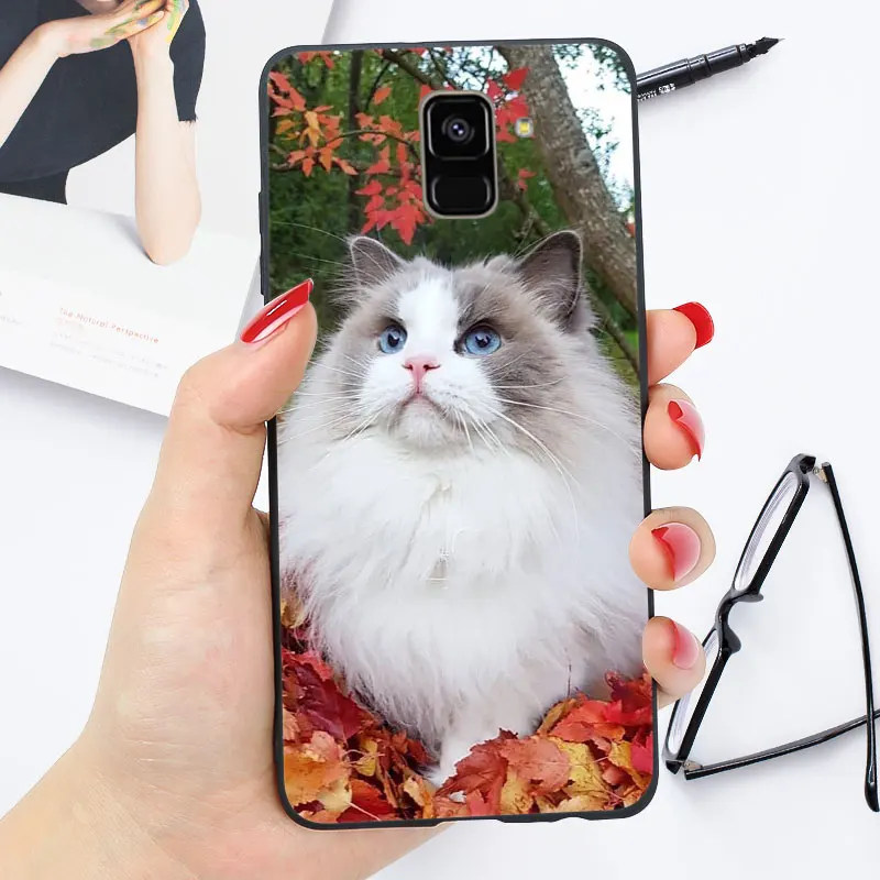 Мягкий для samsung J6 плюс чехол Глянцевая блестящая для samsung Galaxy J4 Plus J3 J5 J7 чехол Coque - Цвет: oo9