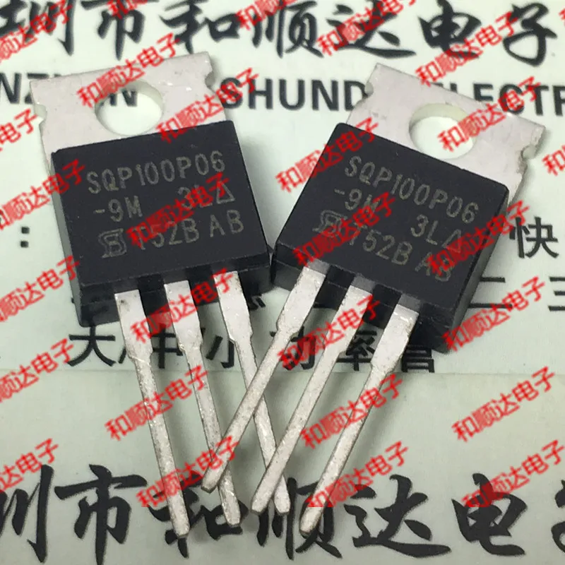 /5 предметов в лоте, SQP100P06-9M-220 60V 60A