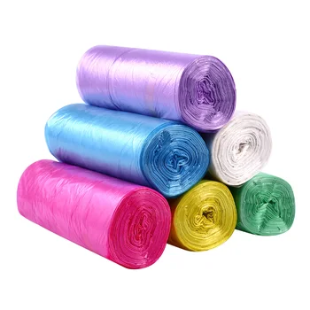 

150 pcs Trash Bags Colorful Rubbish Bags for Home Bathroom Kitchen