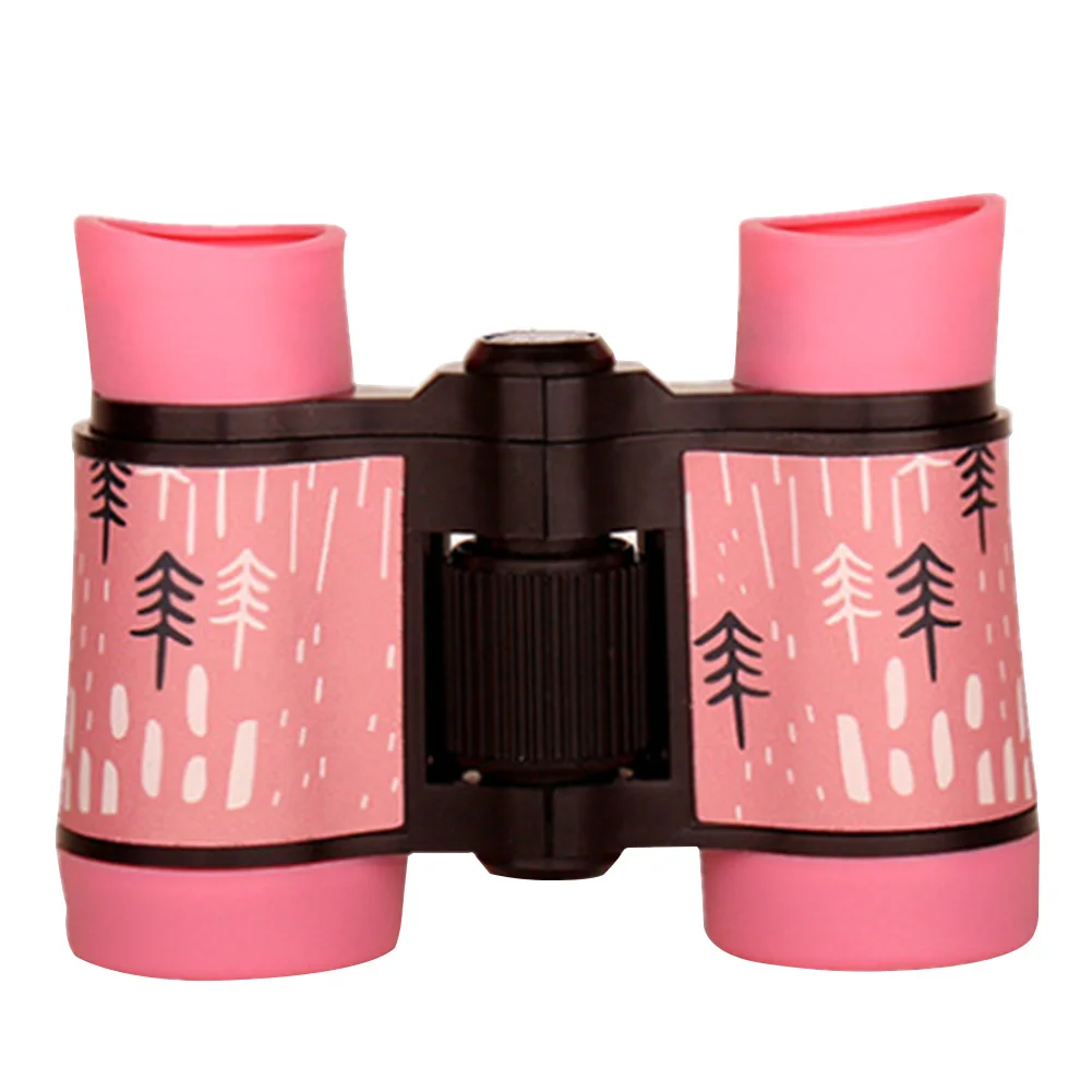 

Lightweight Binoculars Kids Lanyard Telescope Magnifying Optical Glass Outdoor High Power Easy Apply Adjustable Anti-fall