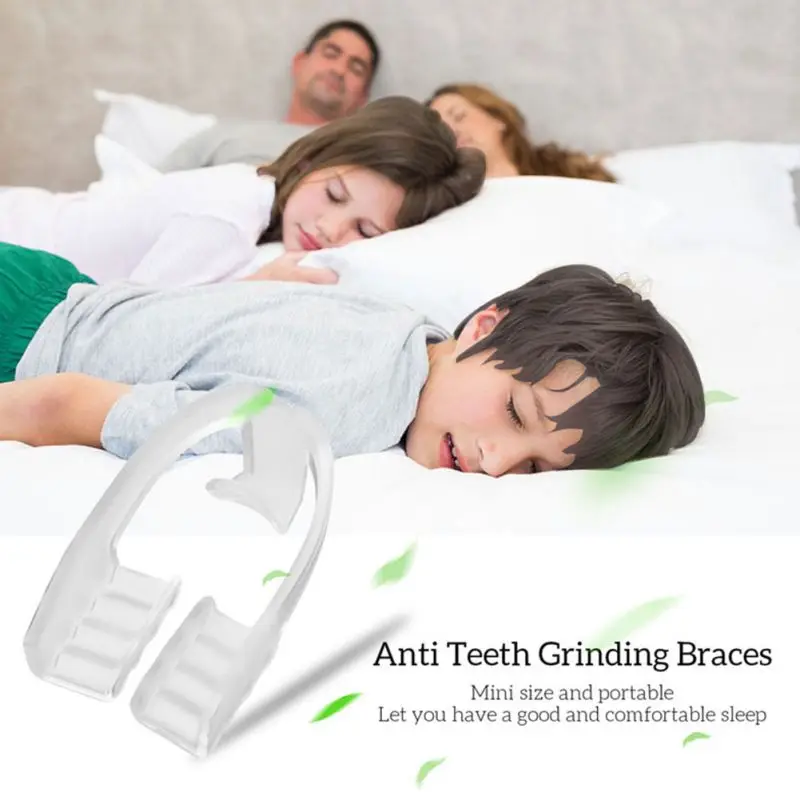 1Pcs Adult And Child Use Anti snoring Teeth Retainer Braces Anti molar