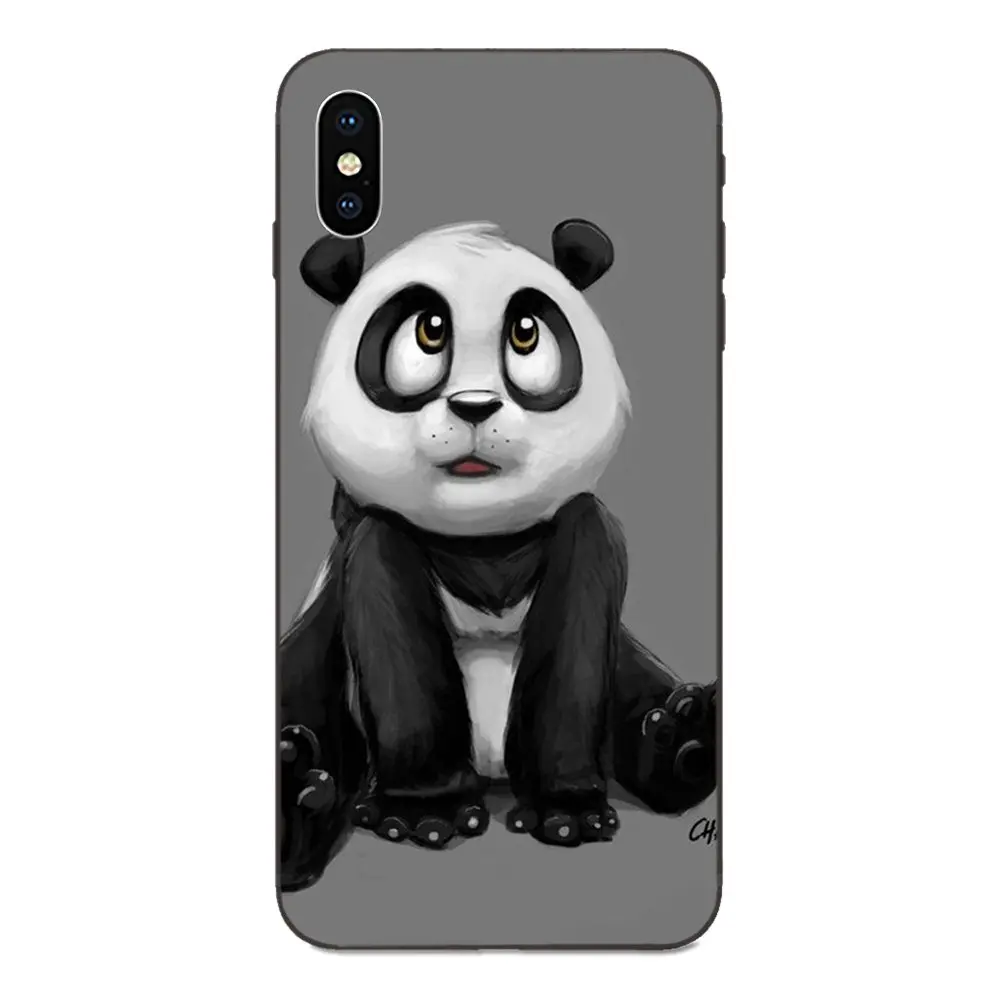 Для Xiaomi Redmi Note 3 3 S 4 4A 4X5 5A 6 6A 7 7A K20 Plus Pro S2 Y2 Y3 мягкий TPU крышка аккумулятора чехол с рисунком панды и милые носки с рисунками зверей из мультфильмов