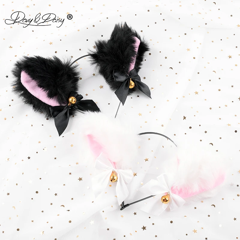 

DAVYDAISY Cute Fox Cat Ears Sexy Cosplay Bell Headband Fox Ear Role Play Fancy Party Erotic Toys Sex Accessories for Women AC265