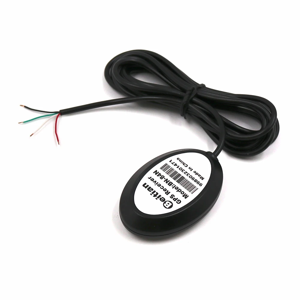 BEITIAN 4 кабель DIY GNSS ГЛОНАСС M8030-KT магнитное дно водонепроницаемый IP67 1 Гц gps приемник ttl уровень BN-84N