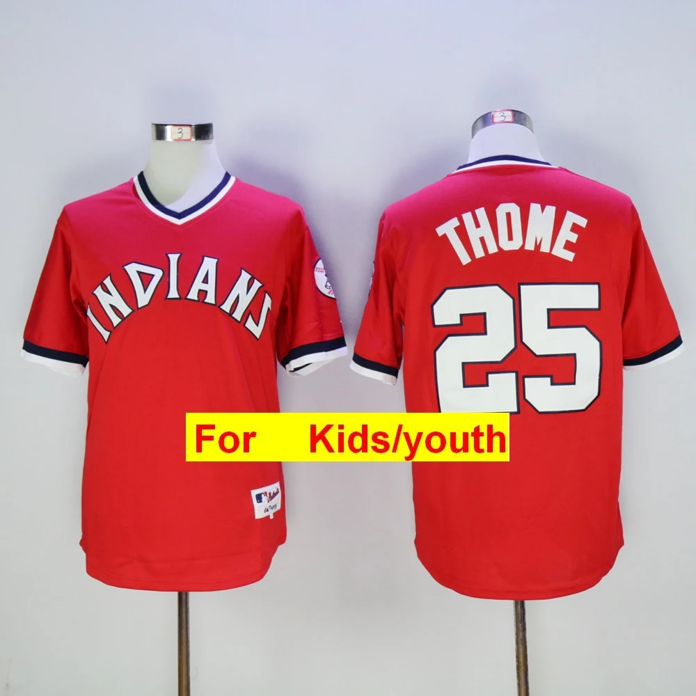 Молодежный Кливленд Франсиско Линдор Jim Thome Corey Kluber Jason Kipnis FLEX& Cool базовый плеер Джерси - Цвет: Армейский зеленый