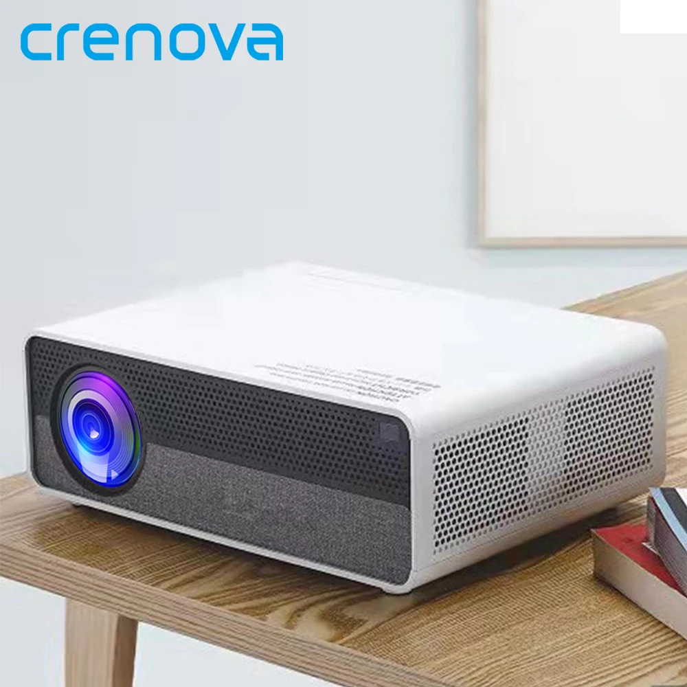 CRENOVA Proyektor 1080P Full HD 6000 