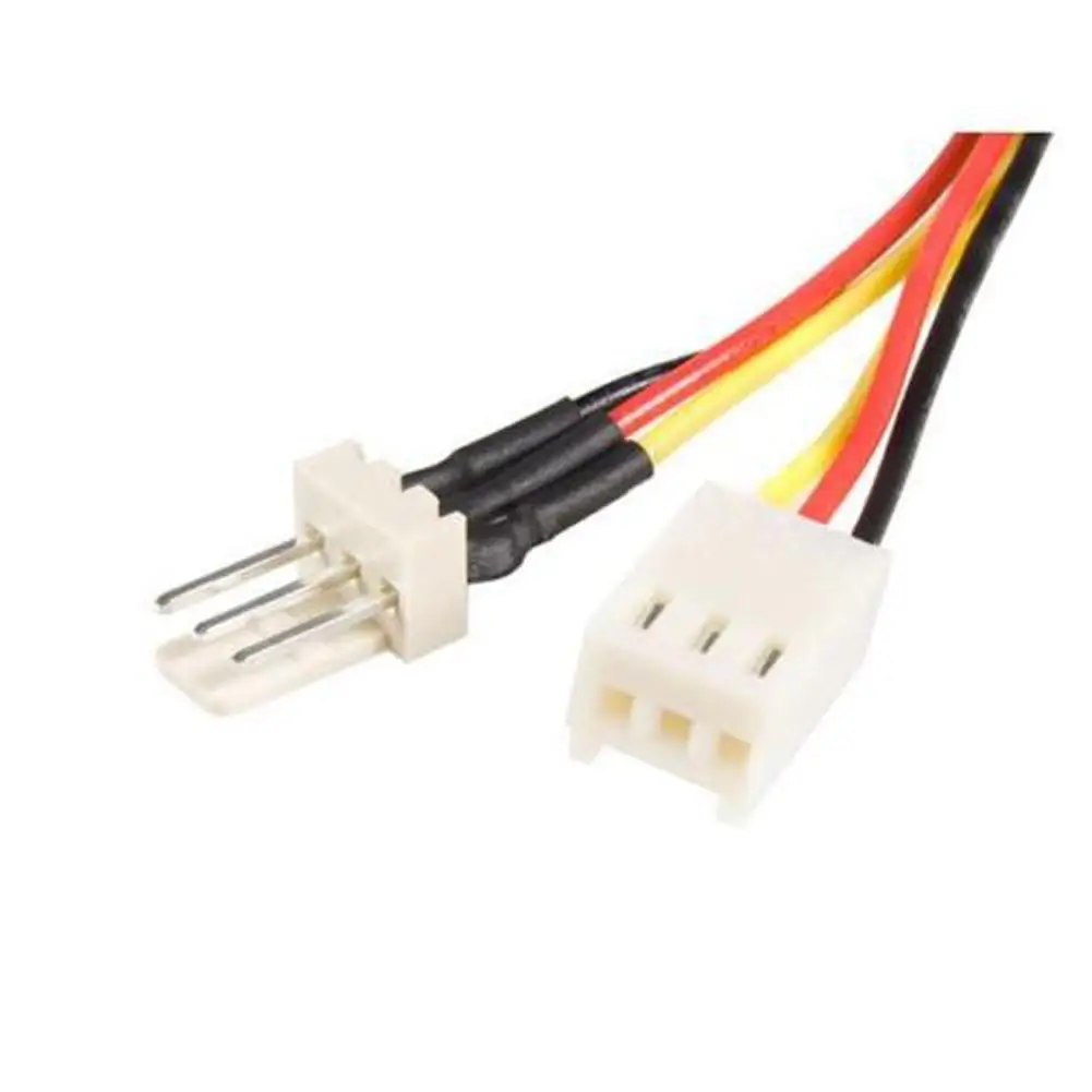 10Pcs 12V 3Pin PC Fan Power Splitter Extension Cable Set - Male to Female Connector Description Image.This Product Can Be Found With The Tag Names Cheap Computer Cables Connectors, Computer Cables Connectors, Computer Office, High Quality Computer Office