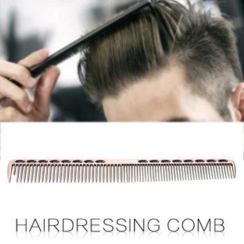 

Metal Aluminum Hair Cutting Comb for Professional Hairdressing Salon Barbers Hairbrush Hair Brush
