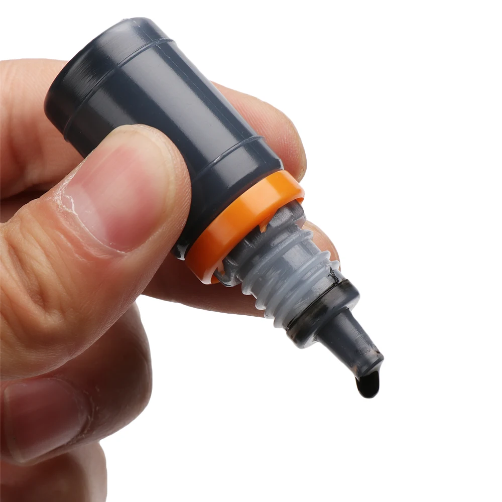 1Pcs DIY Fast Drying Inkpad Flash Refill Stamping Ink Inking Photosensitive Custom Clear Stamp Oil for Office School Make Seal