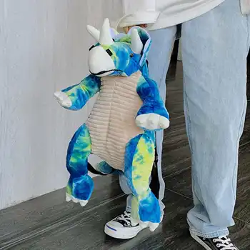 

4 Colors Mini New Kids Backpacks Cute Cartoon Dinosaur Printed School Bags for Kindergarten Girls Boys Children Nursery Bag