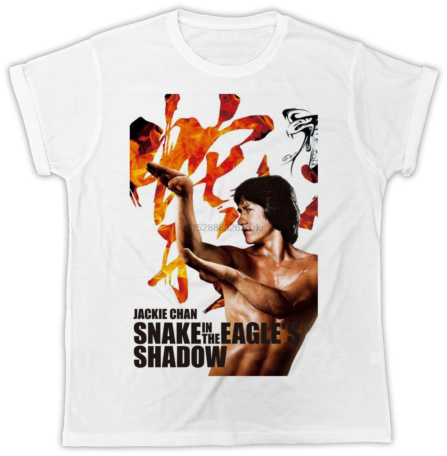 

COOL JACKIE CHAN MOVIE POSTER FASHION MENS UNISEX TSHIRT IDEAL GIFT New Arrival Male Tees Casual Boy T-Shirt Tops Discounts