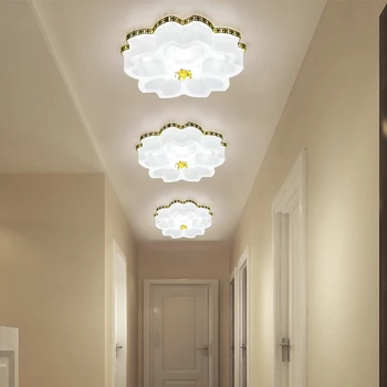 

HAIXIANG LED Acrylic Lamp Bedroom Hallway Ceiling Light Bedroom Dmming Lighting Fixtures Lighting