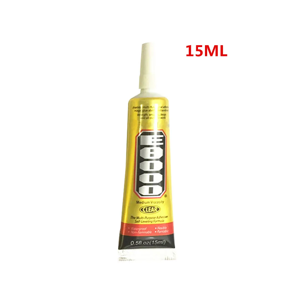 15ML DIY сильный клей товары для дома из искусственной кожи клей для офиса мгновенный жидкий клей крепкий скрепляющий уплотнитель Прозрачный 15 мл/25 мл/50 мл/110 мл - Цвет: 15ML