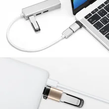 3,1 USB-C Тип usb C "папа" в USB "Мама", 3,0 Женский данных Адаптер конвертера OTG кабель для подключения жесткого диска U диск клавиатуры геймпад планшет usb Мышь