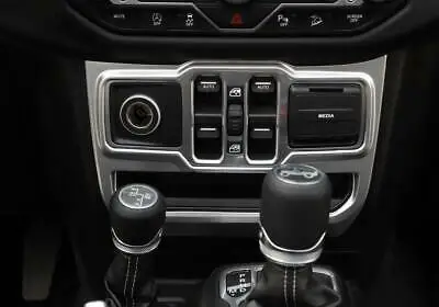 Стеклоподъемник управления и прикуривателя и USB разъем крышка планки для Jeep JL 3pc