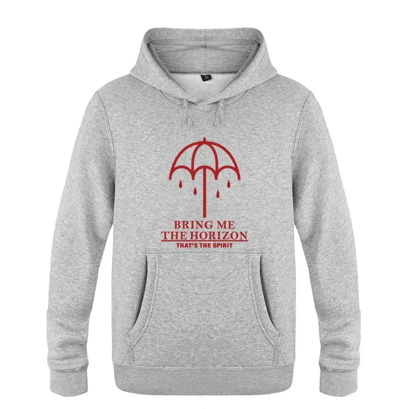 BRING ME THE HORIZON Рок Рэп музыка толстовки мужские мужские пуловеры флисовые толстовки с капюшоном - Цвет: HUIY HOT