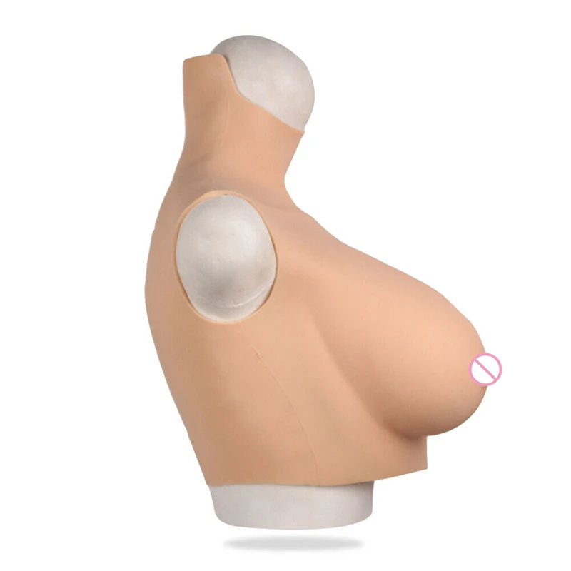 Costume Cosplay Poitrine Artificielle Body Silicone Seins VEVOR - Bonnet D Réaliste - Remplissage Coton Soie - Cosplay Transgenre Costume Drag Queen Remplissage Soie