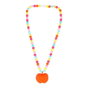 

1pc Silicone Molar Necklace Teething Necklace Molar Teether for Infant Baby