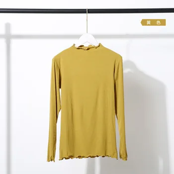 

Fashion Women Ladies Casual Long Sleeve Solid Color O-Neck Loose Sexy T-Shirt black color