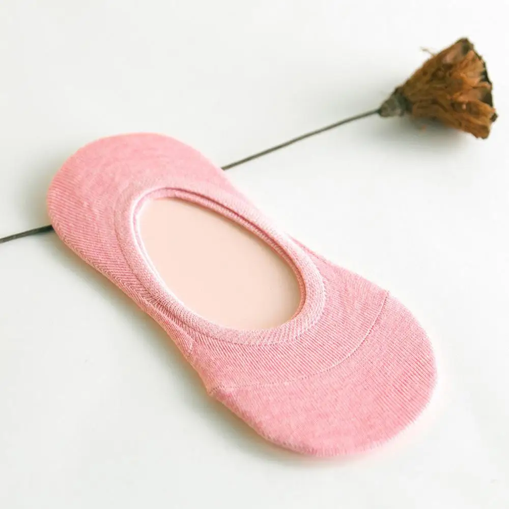 Женские носки, летние носки, невидимые женские носки, носки для женщин, женские невидимые носки, chaussette courte femme#2S25 - Цвет: Pink