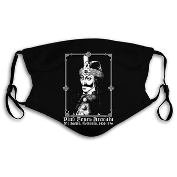 

Vlad Tepes 1431-1476 Dracula Bathory Halloween Gothic Nu Goth Vampire Mens Trend Men's Women's Mouth Mask Filter