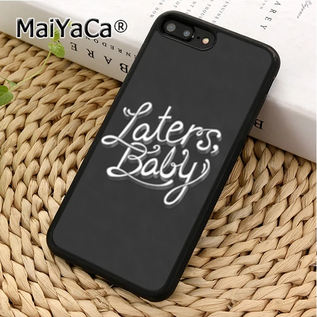 MaiYaCa Laters Baby Fifty Shades of Grey Phone Case Cover For iPhone 5 6s 7 8 plus 11 pro X XR XS max Samsung S6 S7 edge S8 S9 |